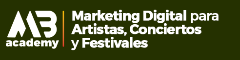 Curso Marketing Digital para Artistas Musicales, Conciertos y Festivales