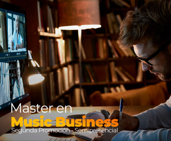 master semipresencial en music business
