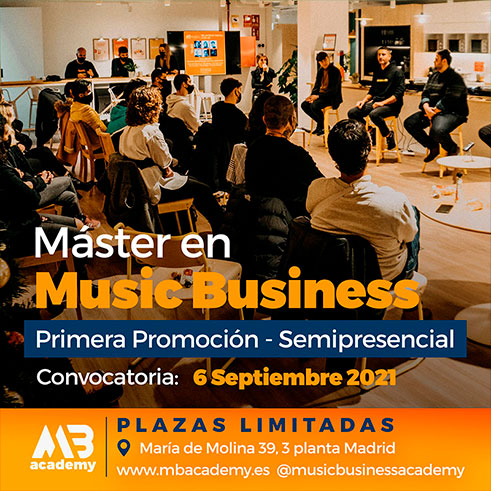master semi presencial en music business